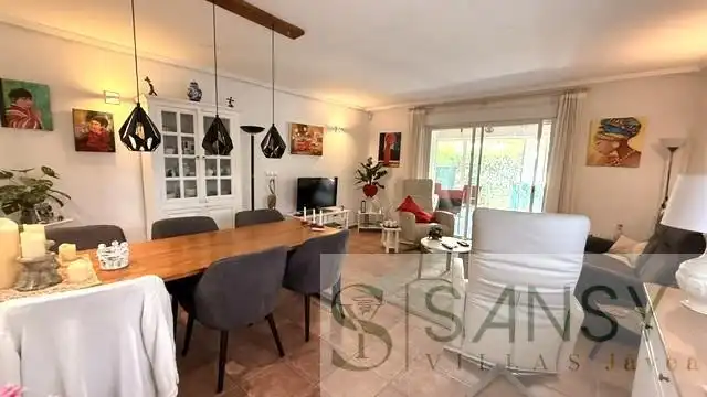 Comedor de Casa adosada de alquiler en Jávea / Xàbia con Aire acondicionado, Calefacción y Trastero