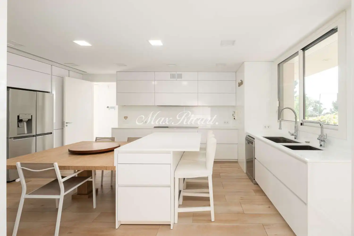 Cocina de Casa o chalet en venta en Barcelona con Aire acondicionado, Calefacción y Terraza