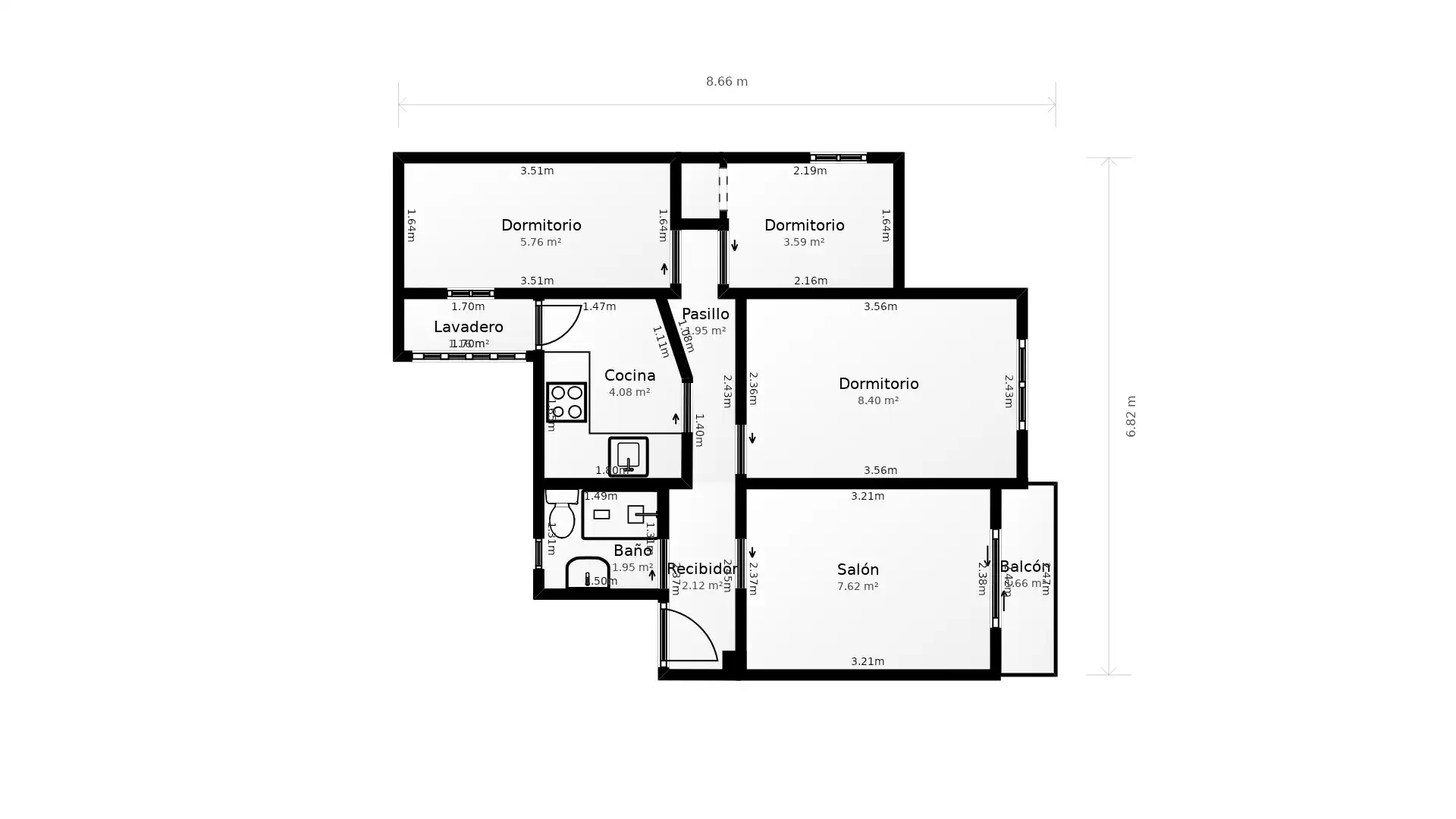 Appartement avec terrasse à vendre à Mare De Deu De Montserrat, imagen 27