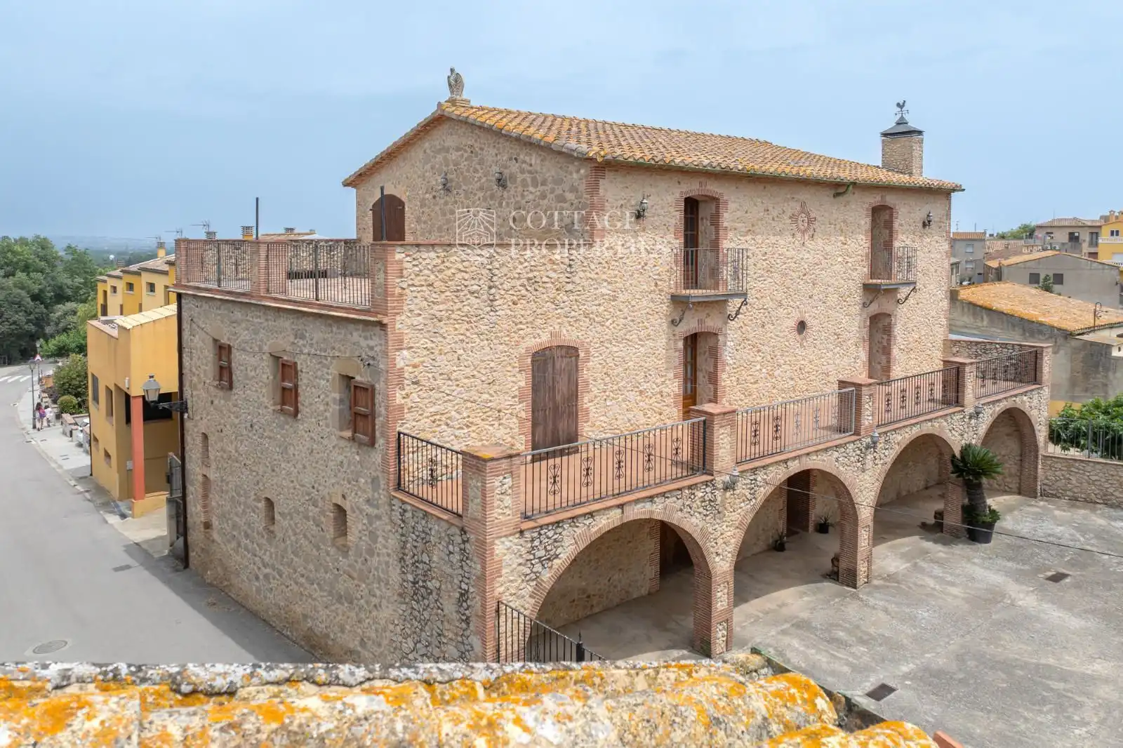 Vista exterior de Finca rústica en venta en Garrigàs
