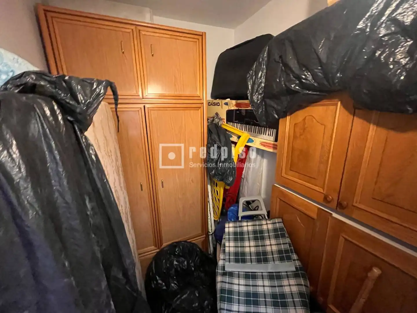 Bedroom of Flat for sale in Madrid  with Air Conditioner, Heating and Private garden