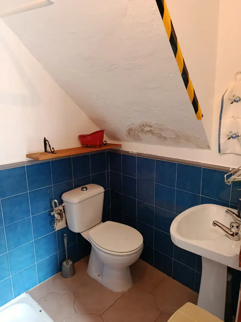 Bathroom of Detached homes for rent in Villanueva del Trabuco  with Furnished, Oven and Washing machine