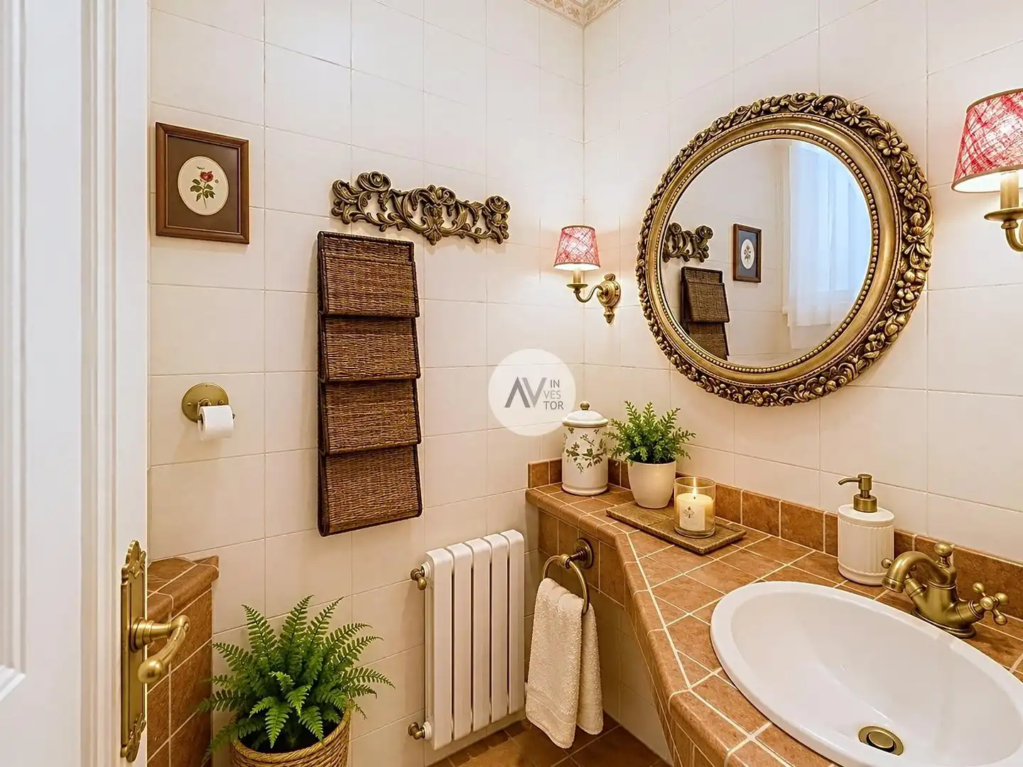 Bany de Apartament en venda en Barcelona amb Calefacció, Parquet i Moblat