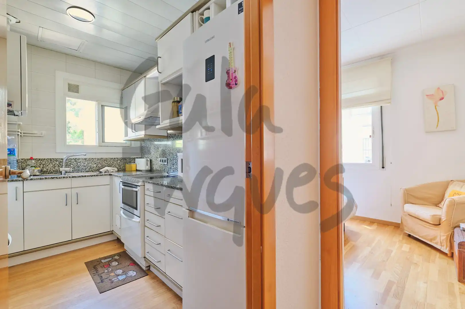 Cocina de Piso en venta en Barcelona con Aire acondicionado, Calefacción y Parquet