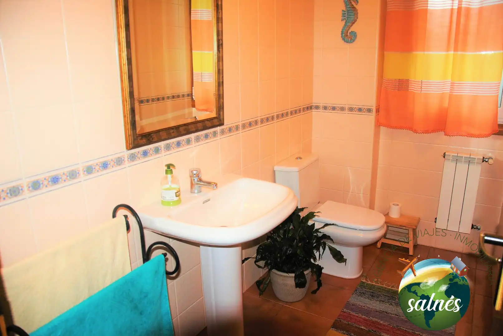 Bathroom of Houses for rent in Sanxenxo  with Private garden, Terrace and Furnished