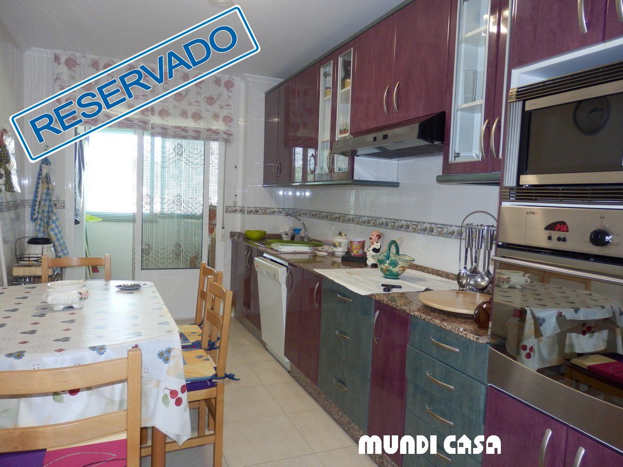 Kitchen of Flat for sale in Boiro  with Storage room and Furnished