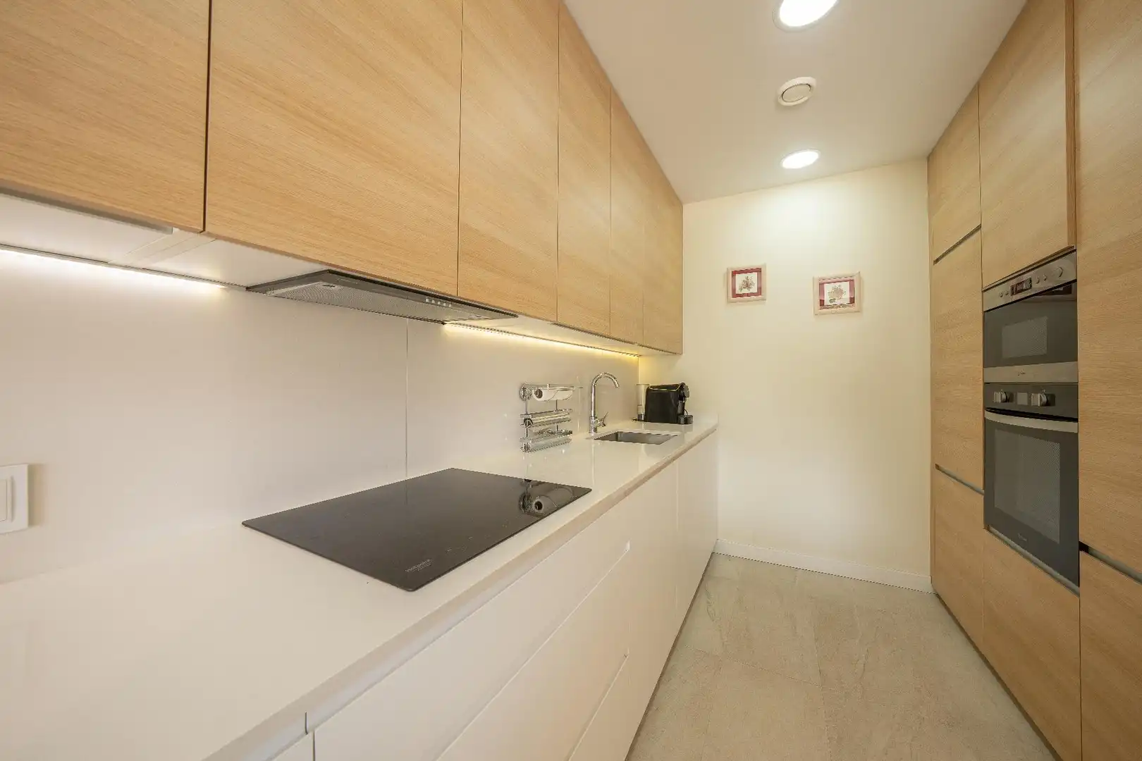 Cuina de Dúplex en venda en Finestrat amb Aire condicionat, Calefacció i Jardí privat