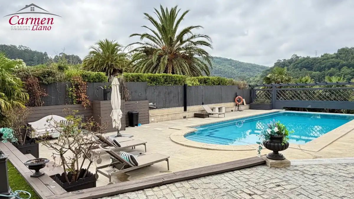 Piscina de Casa o chalet en venta en Plentzia con Calefacción, Jardín privado y Terraza