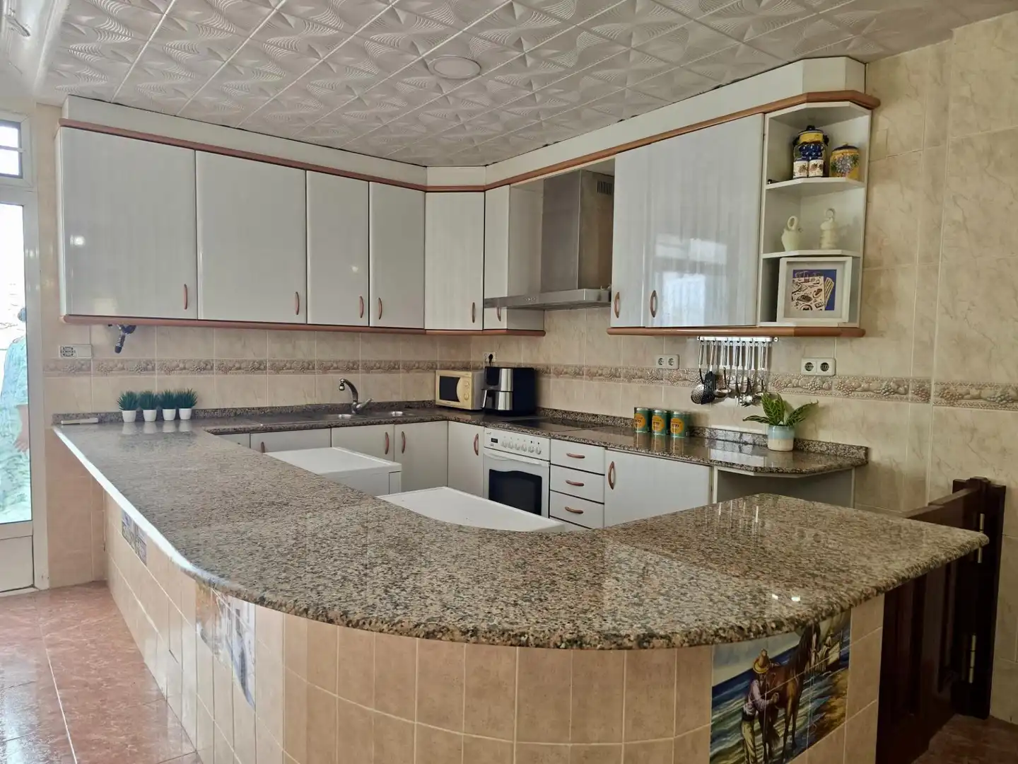 Cocina de Casa o chalet en venta en Massalfassar con Aire acondicionado, Calefacción y Terraza