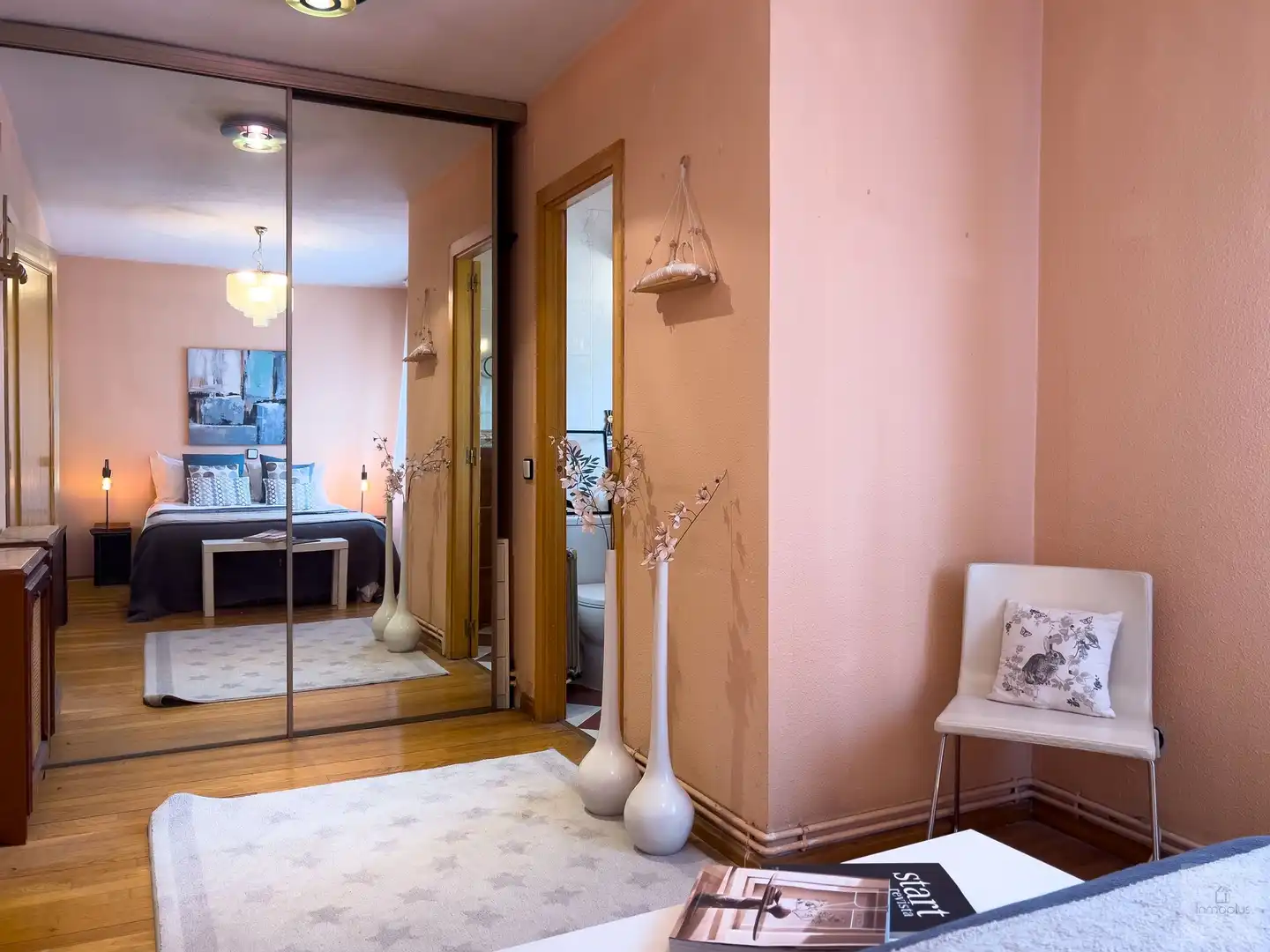 Schlafzimmer von Haus oder Chalet zum Verkauf in Las Rozas de Madrid mit Schwimmbad