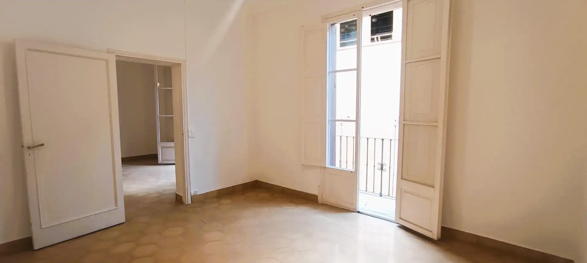 Bedroom of Flat for rent in  Palma de Mallorca  with Air Conditioner and Balcony