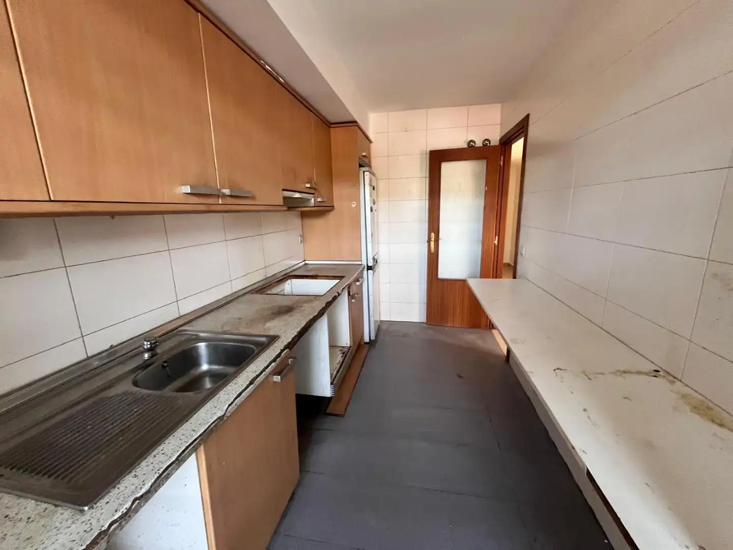 Küche von Wohnung zum Verkauf in Sabiñánigo mit Terrasse und Abstellraum