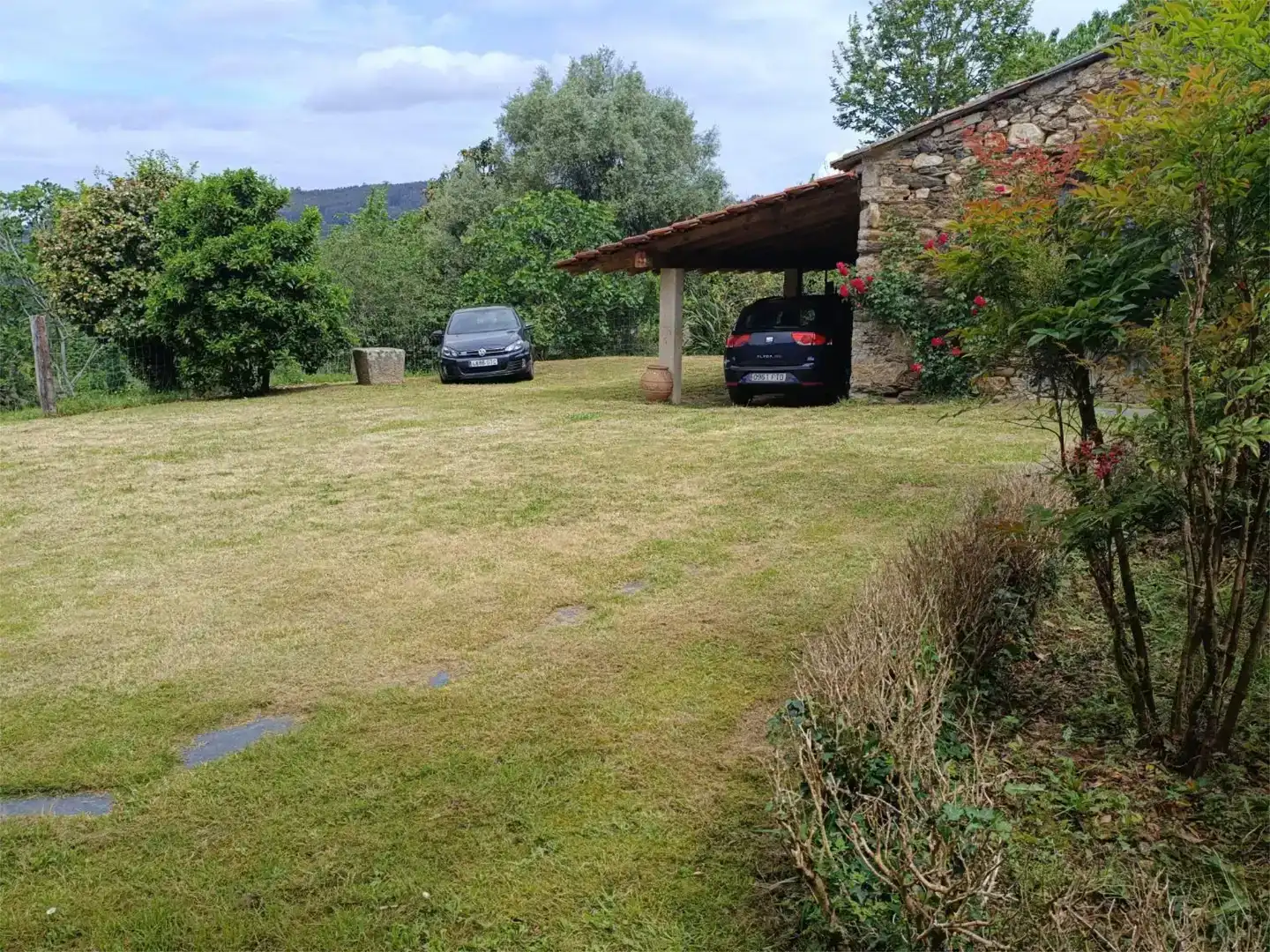 Aparcament de Casa o xalet en venda en Vilarmaior amb Jardí privat, Parquet i Moblat