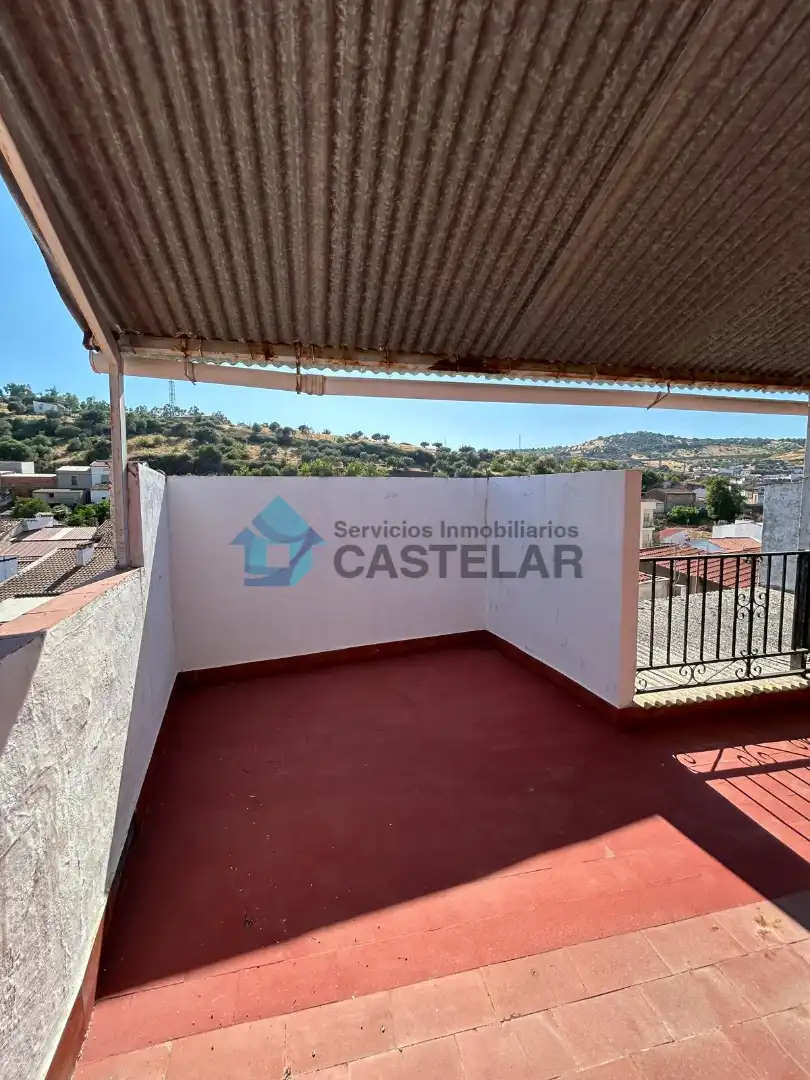 Terraza de Casa adosada en venta en Salvaleón con Amueblado