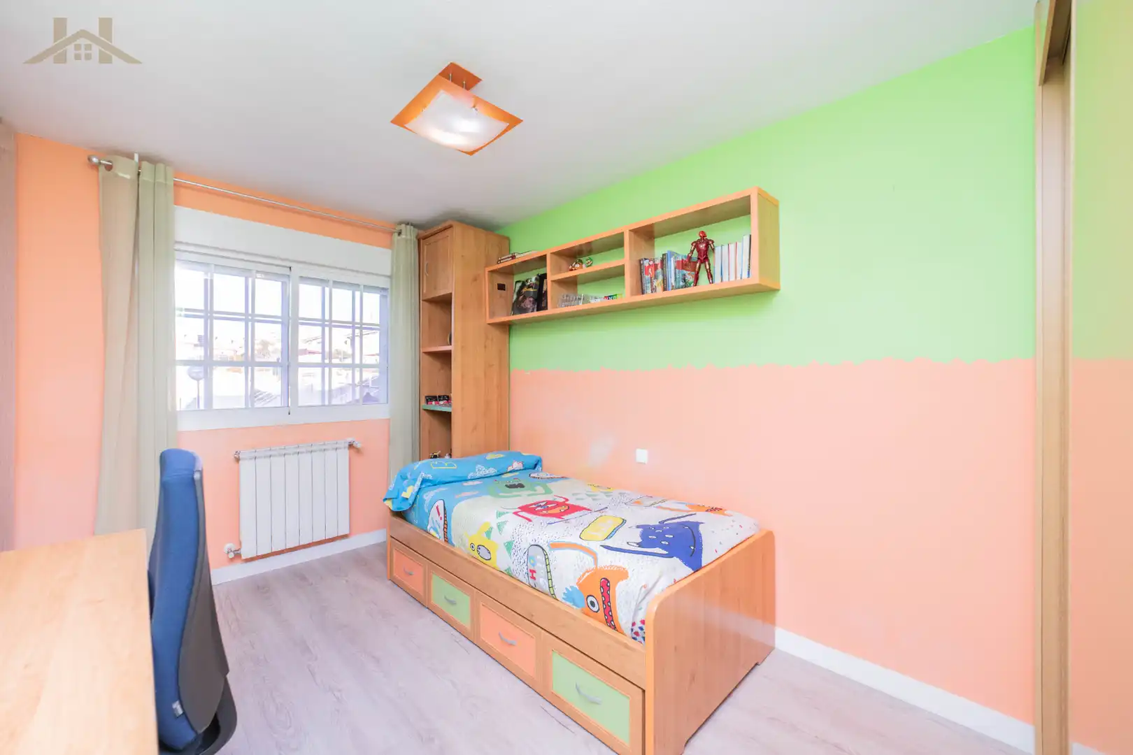 Bedroom of Detached homes for sale in Arroyomolinos (Madrid)  with Air Conditioner, Heating and Private garden