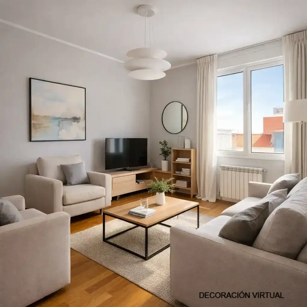 Wohnzimmer von Wohnung zum Verkauf in Vitoria - Gasteiz mit Heizung und Abstellraum