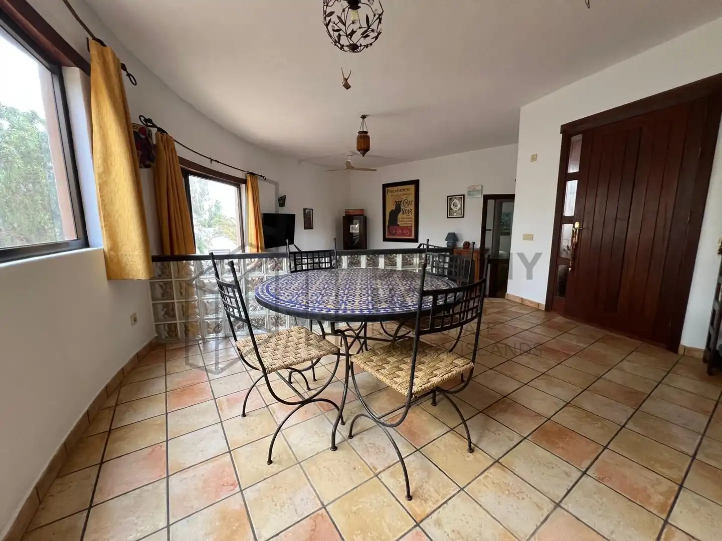 Dining room of Country homes for sale in La Oliva  with Air Conditioner, Private garden and Terrace