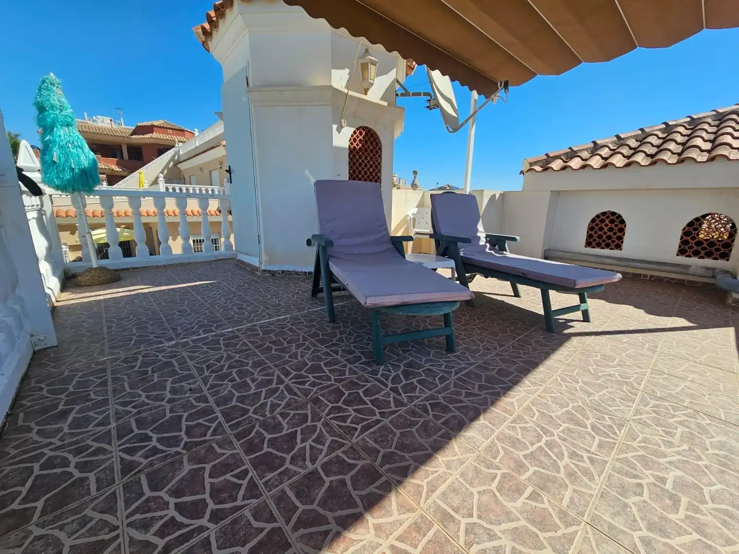 Terraza de Casa o chalet en venta en Águilas con Aire acondicionado, Jardín privado y Terraza