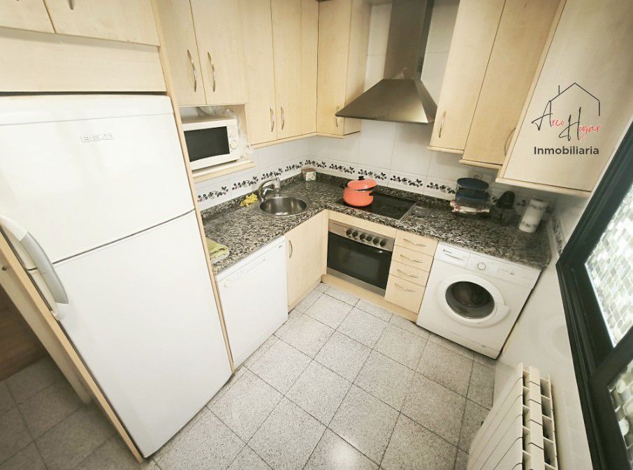 Kitchen of Flat for sale in Salamanca Capital  with Heating and Balcony
