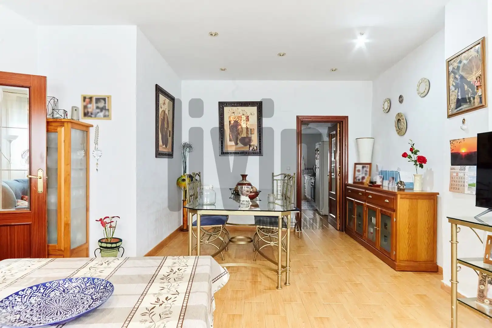 Sala d'estar de Casa adosada en venda en Jaén
