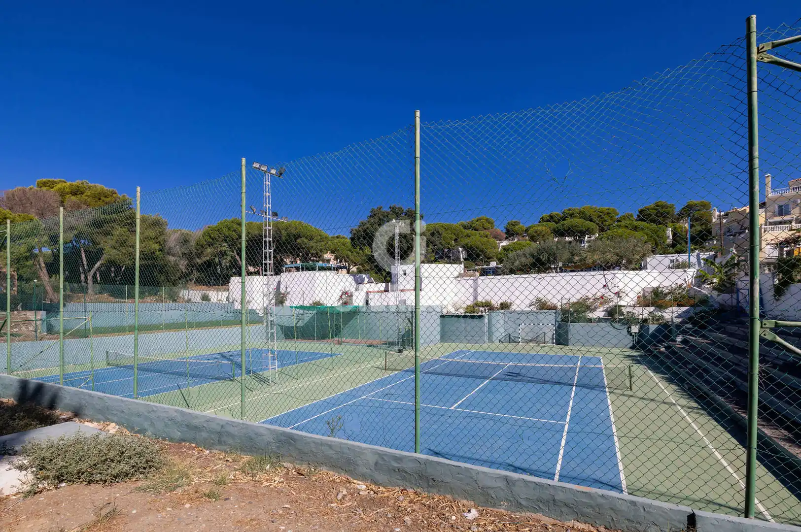 Exterior view of Detached homes for sale in Estepona  with Private garden and Swimming Pool