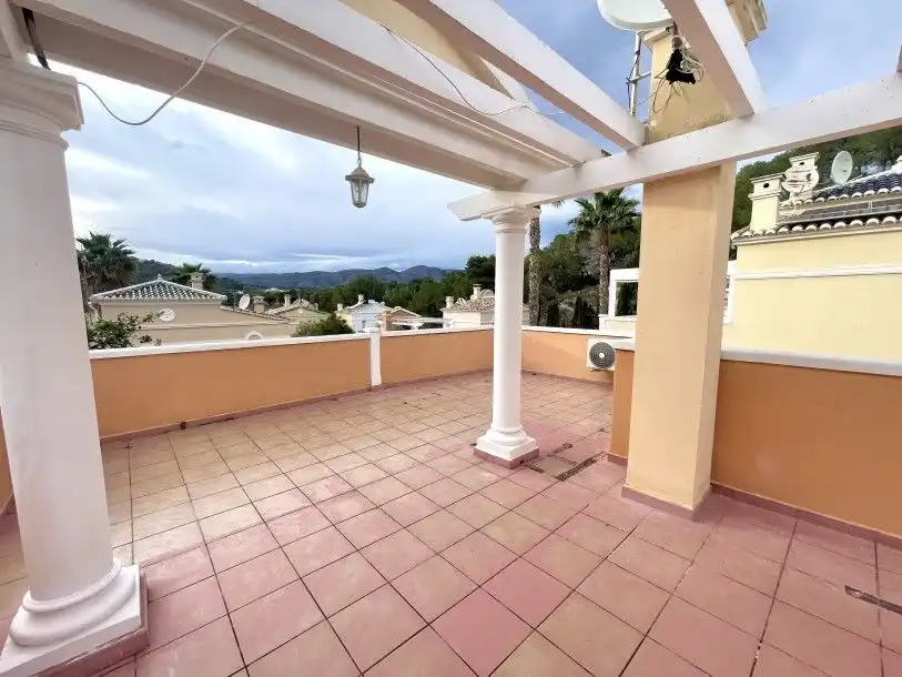 Terrace of Houses for sale in Calpe / Calp  with Air Conditioner, Heating and Private garden