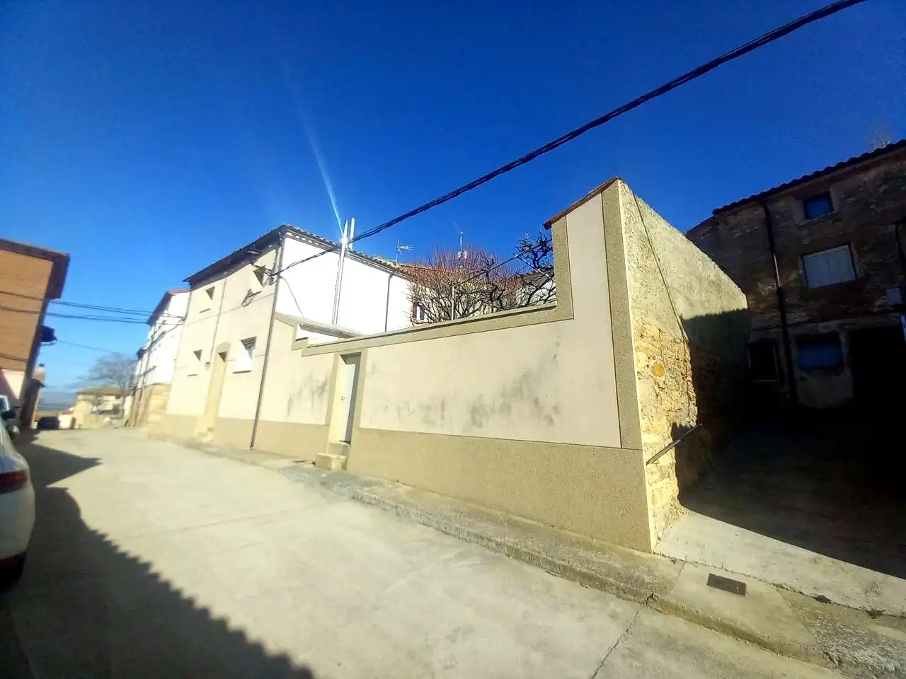Vista exterior de Casa o chalet en venta en Ólvega con Calefacción, Jardín privado y Terraza