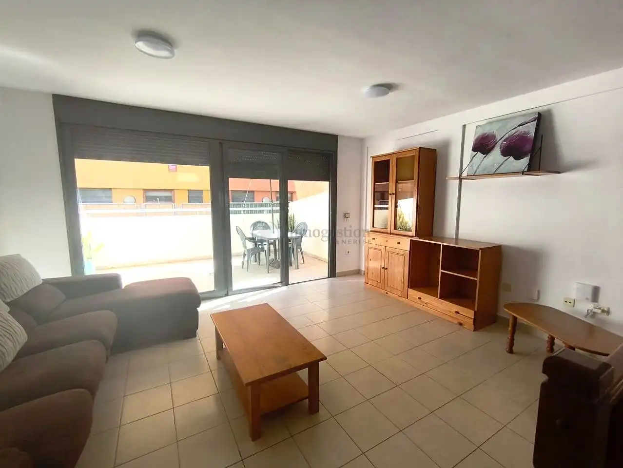 Sala d'estar de Dúplex de lloguer en Llano del Camello