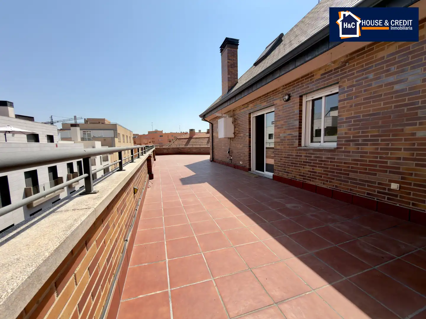 Terraza de Ático de alquiler en Madrid con Aire acondicionado, Calefacción y Terraza