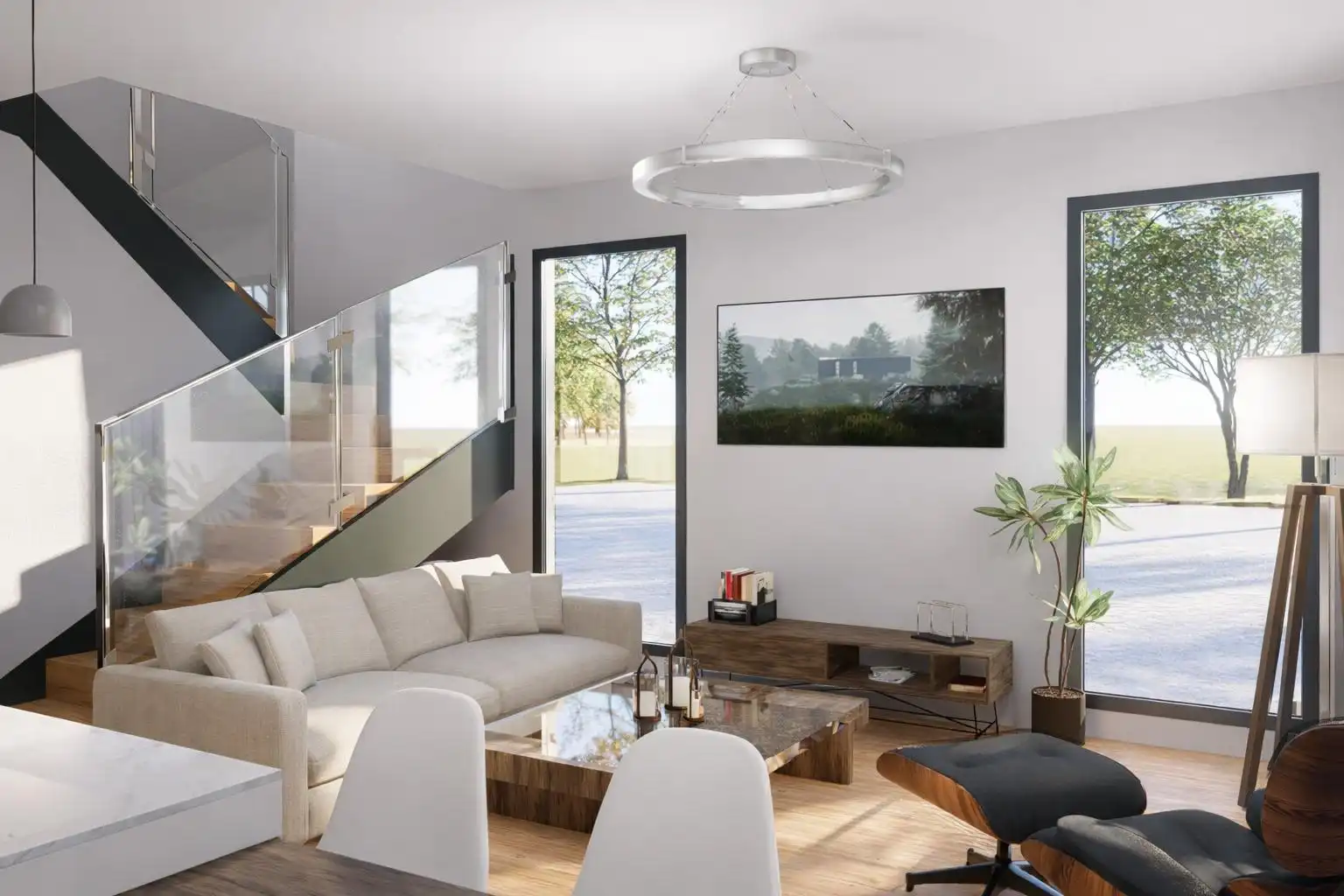 Living room of Detached homes for sale in Massamagrell  with Air Conditioner, Heating and Terrace