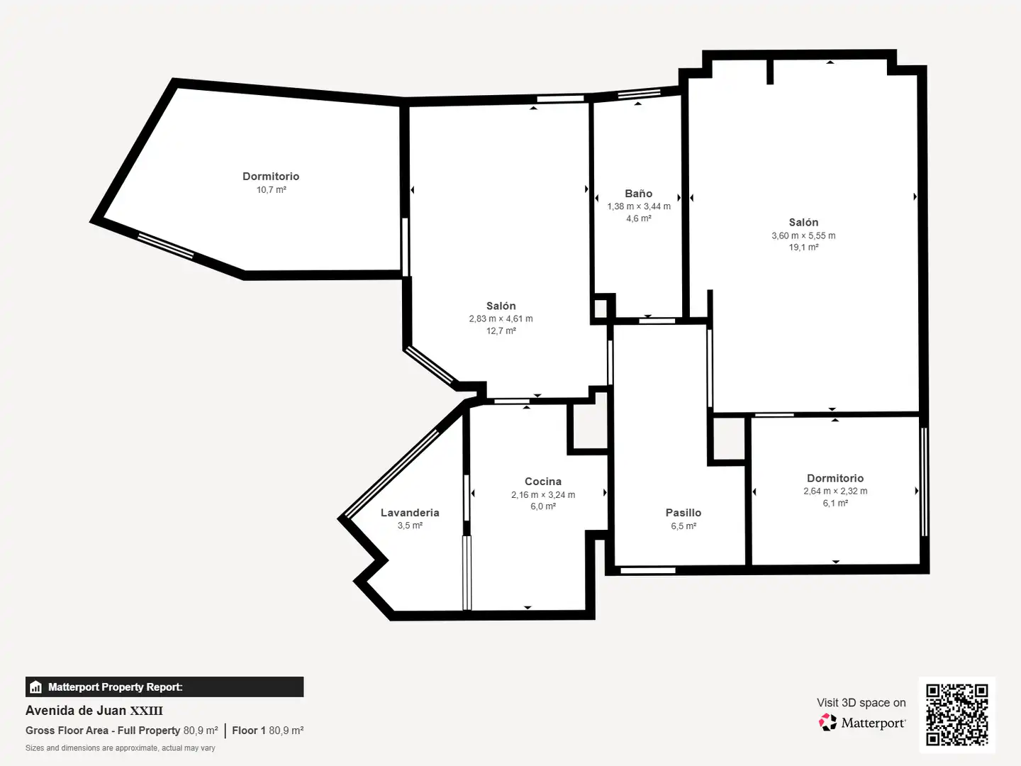 Piso en venta en Villena con Terraza y Balcón