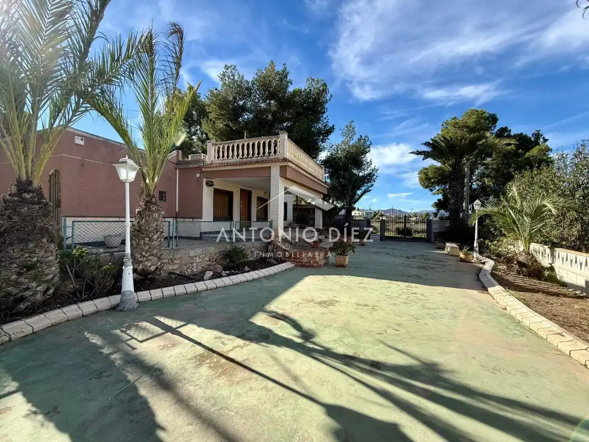 Exterior view of Houses for sale in Aspe  with Swimming Pool