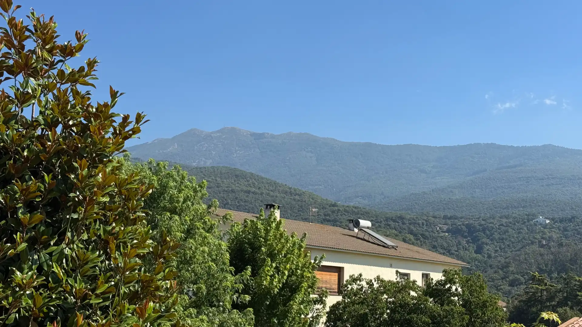Vista exterior de Casa o chalet en venta en Sant Esteve de Palautordera con Aire acondicionado, Jardín privado y Terraza