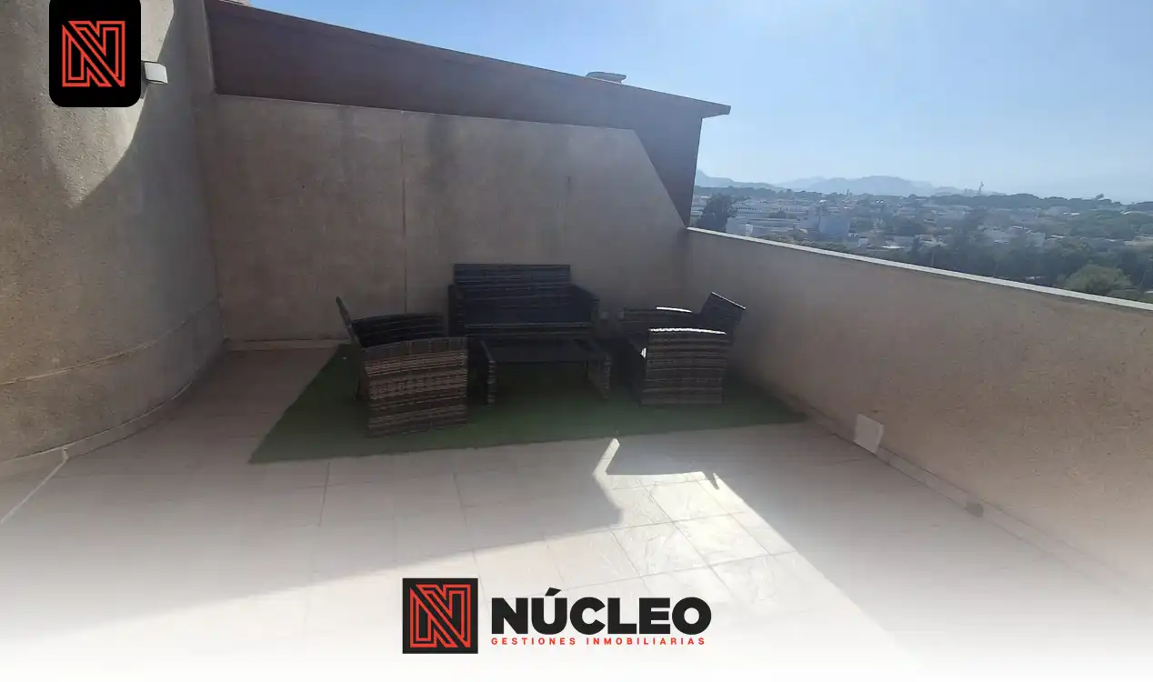 Terrace of Flat for rent in Alicante / Alacant  with Air Conditioner, Heating and Terrace