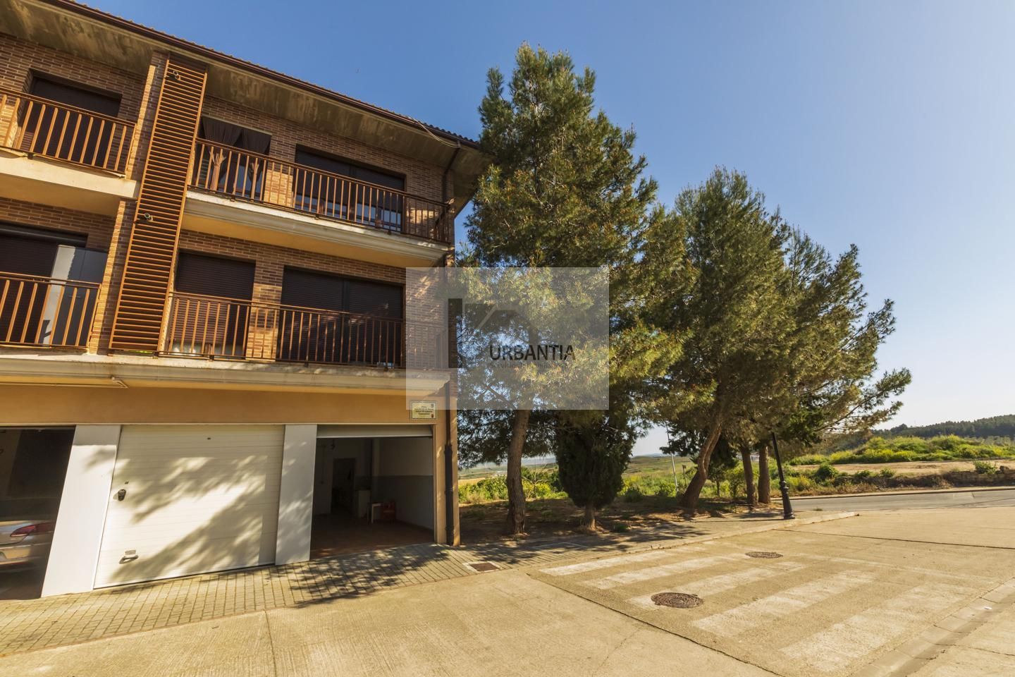 Exterior view of Flat for sale in Larraga  with Heating, Parquet flooring and Terrace
