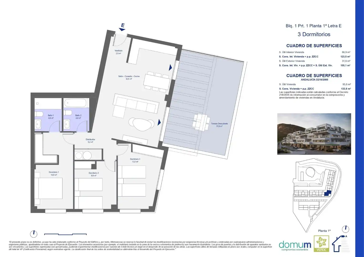 Apartment with pool for sale in San Juan de los Terreros, imagen 7