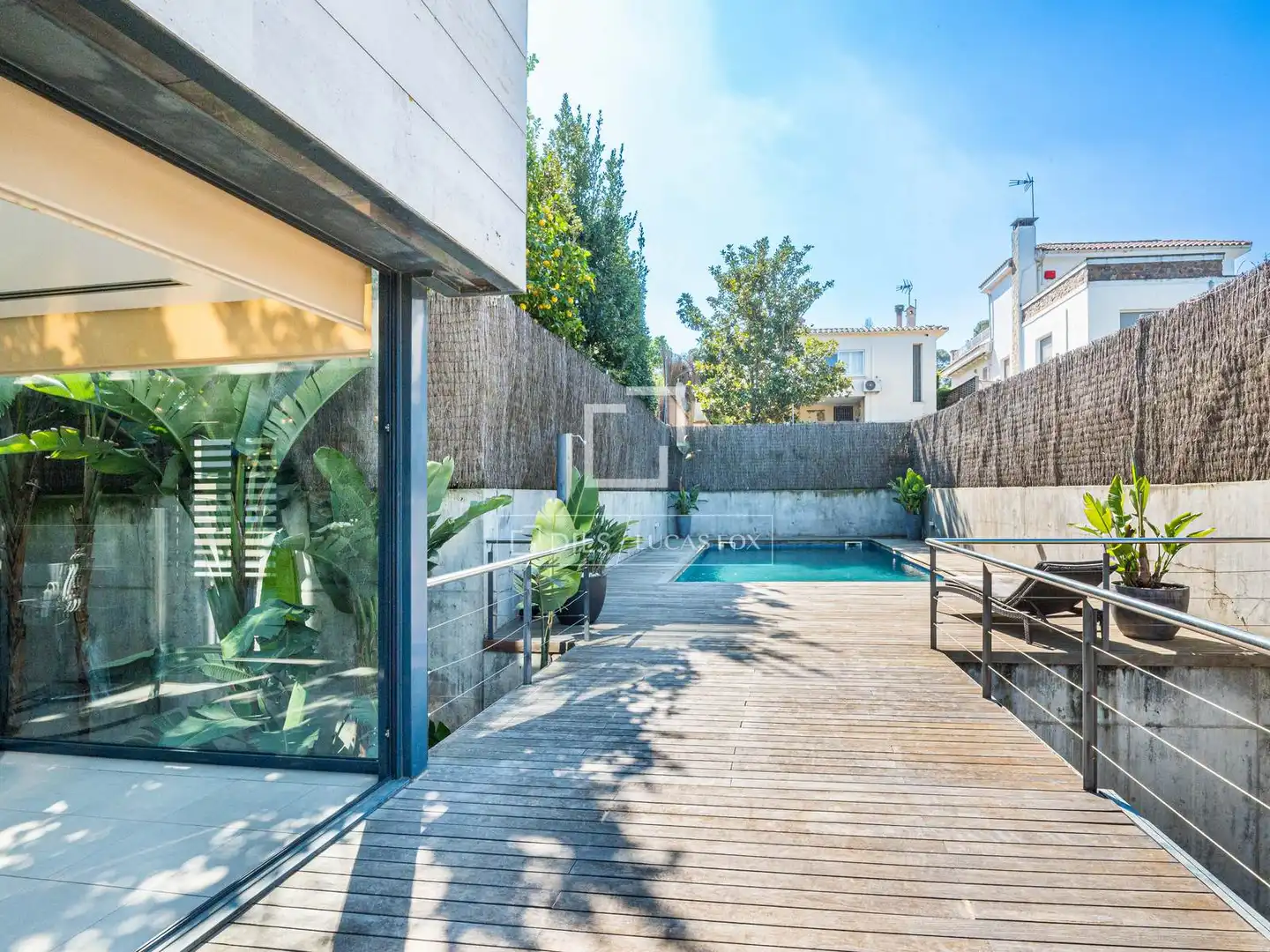 Jardí de Casa o xalet en venda en Sant Cugat del Vallès amb Aire condicionat, Calefacció i Terrassa