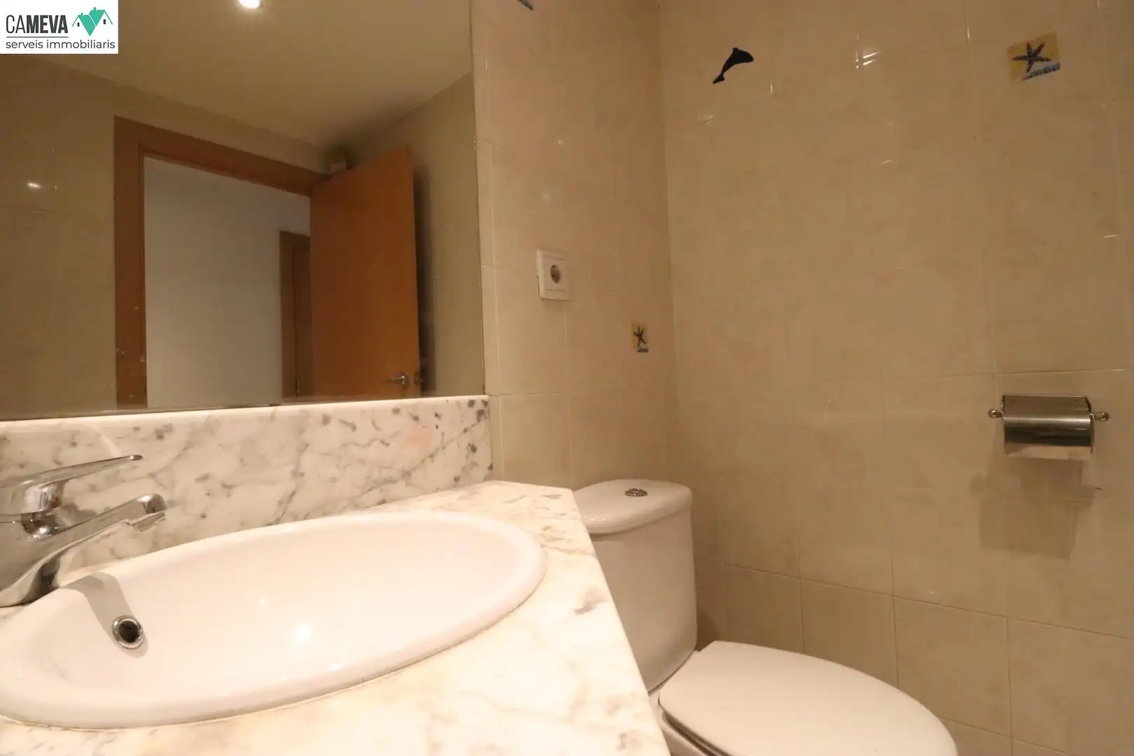 Bathroom of Flat for sale in Sabadell  with Air Conditioner, Heating and Storage room