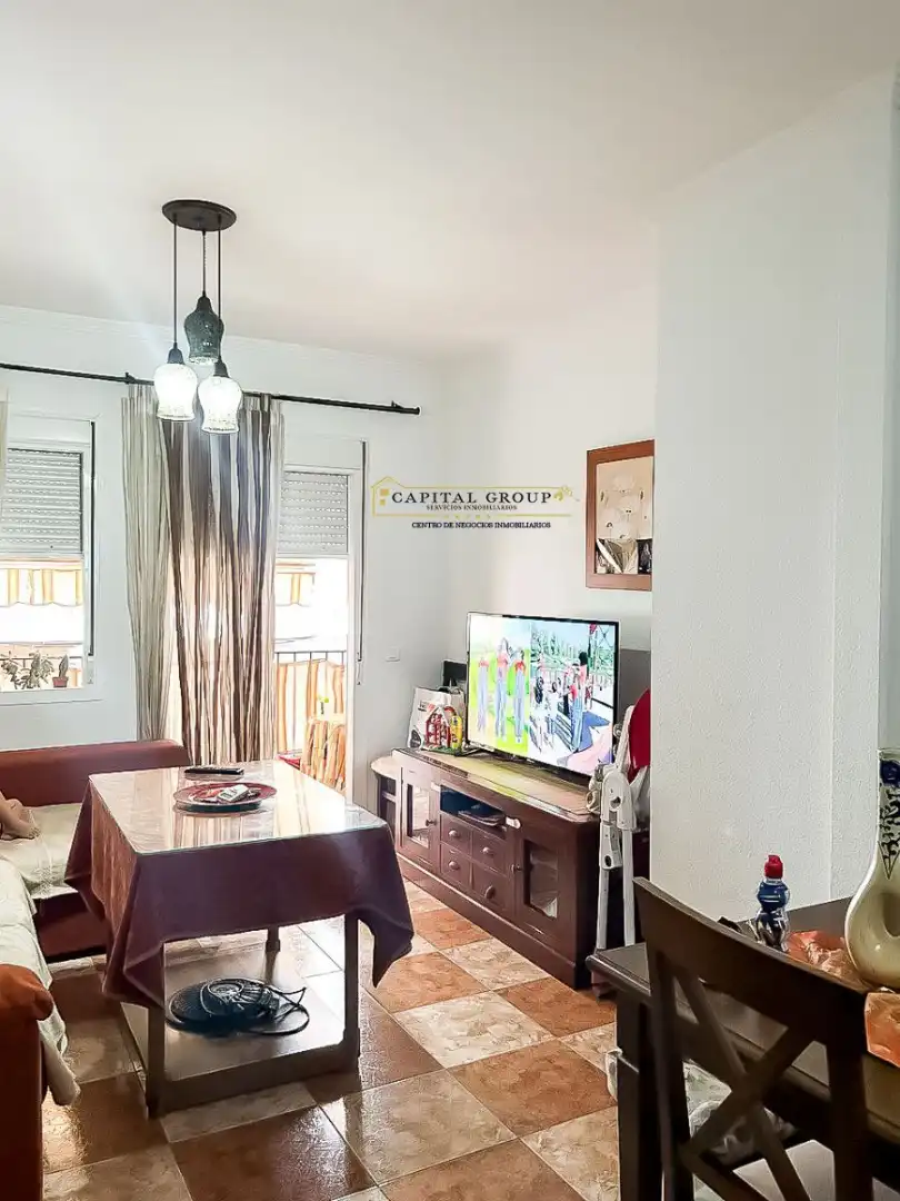 Wohnzimmer von Wohnung zum Verkauf in Punta Umbría mit Klimaanlage, Terrasse und Möbliert