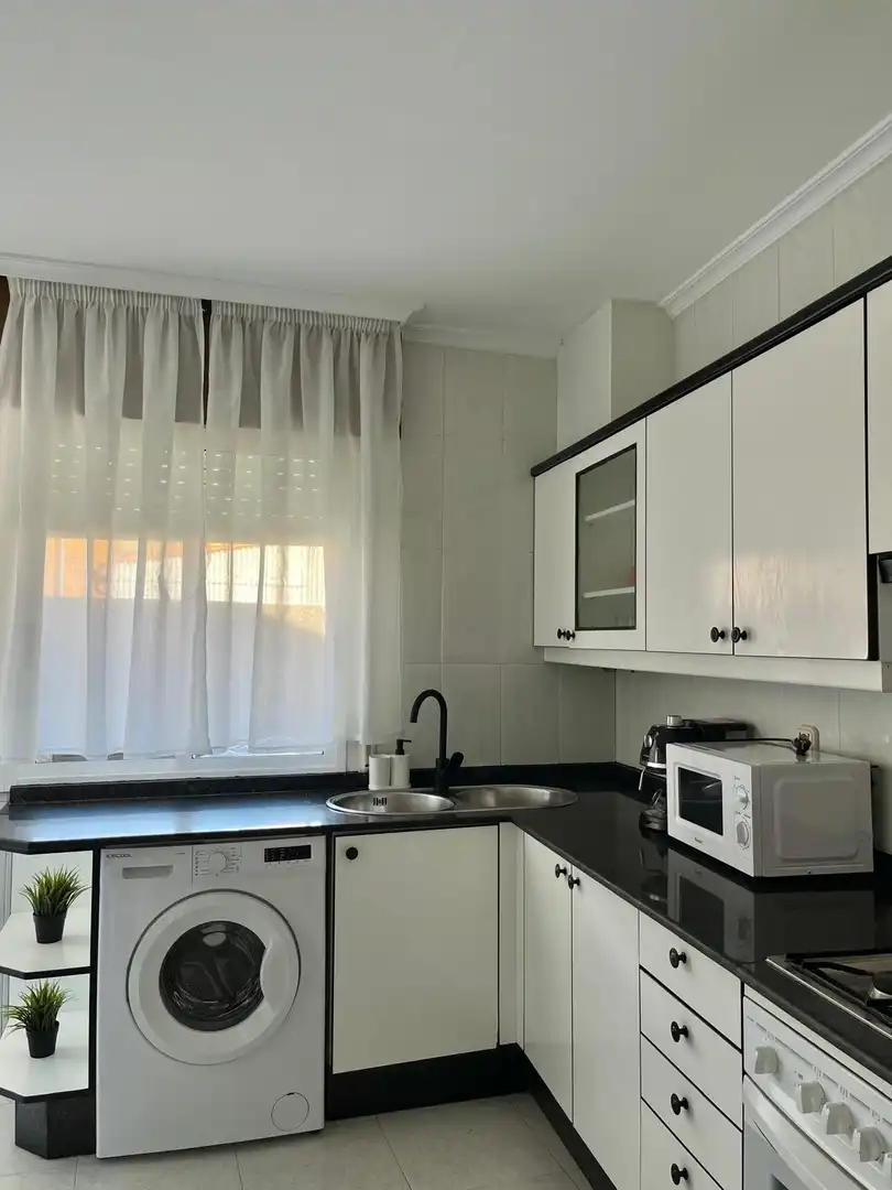 Kitchen of Flat for rent in O Grove  