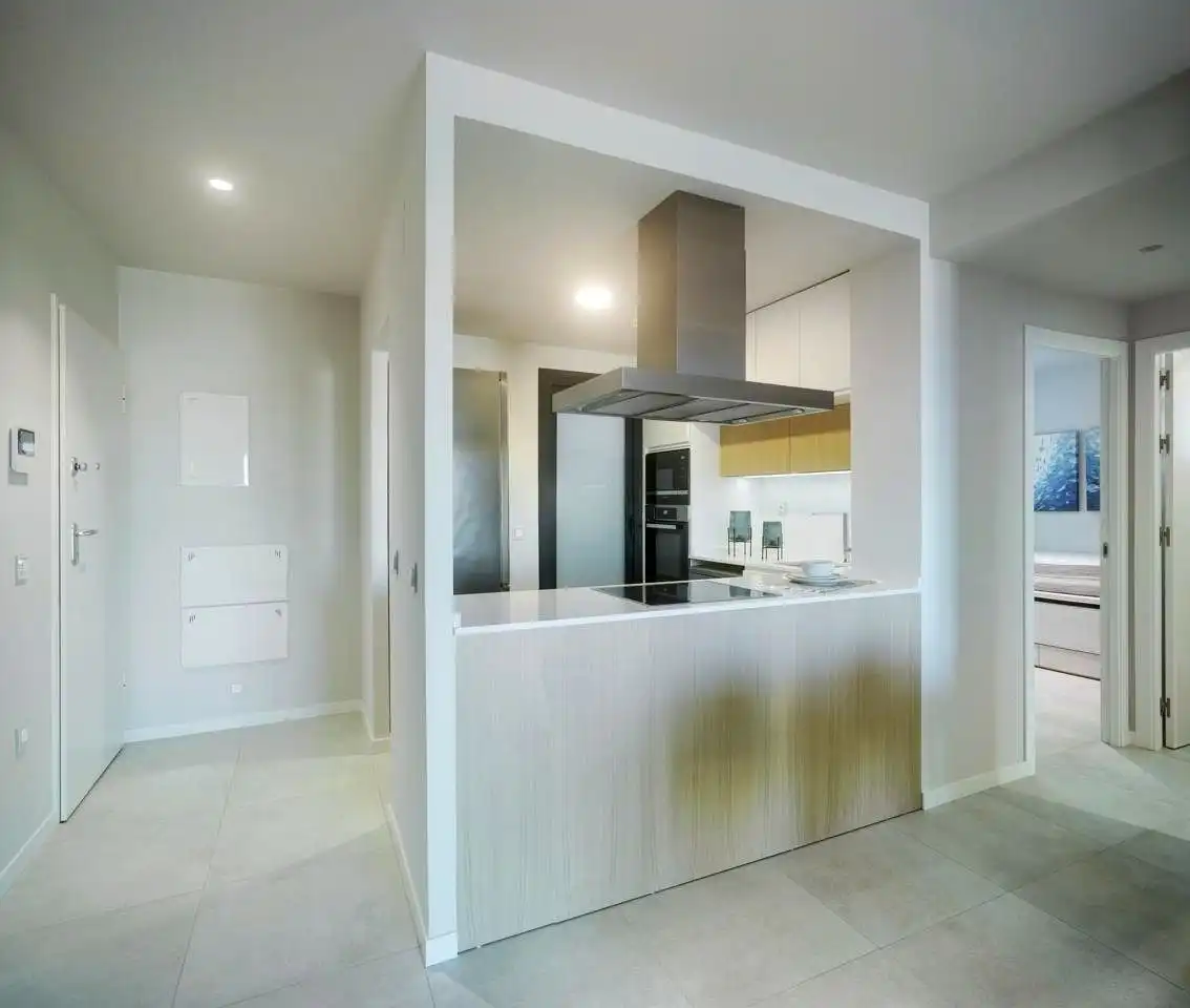 Cocina de Piso en venta en Pilar de la Horadada con Aire acondicionado, Terraza y Amueblado