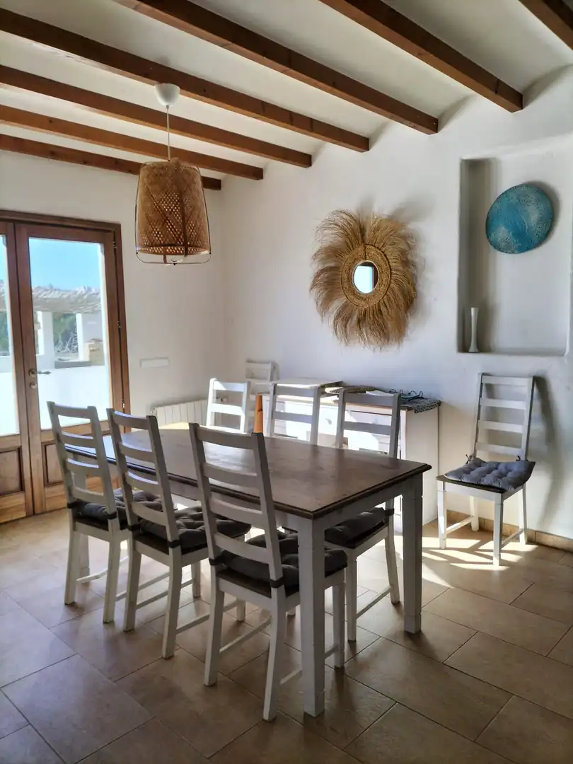 Esszimmer von Country house zur Miete in Benissa mit Terrasse und Schwimmbad