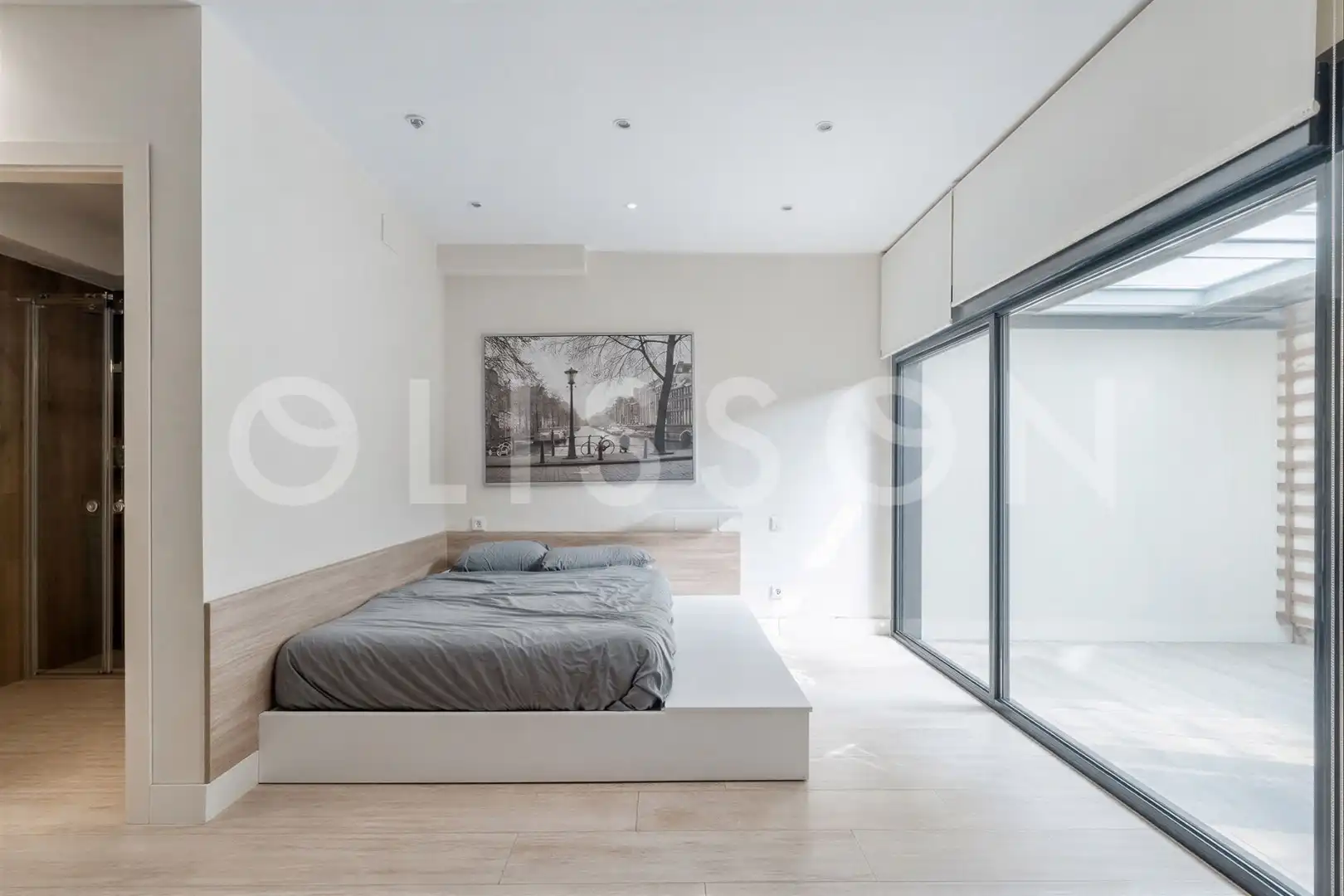 Bedroom of Detached homes for sale in Madrid  with Air Conditioner, Heating and Private garden