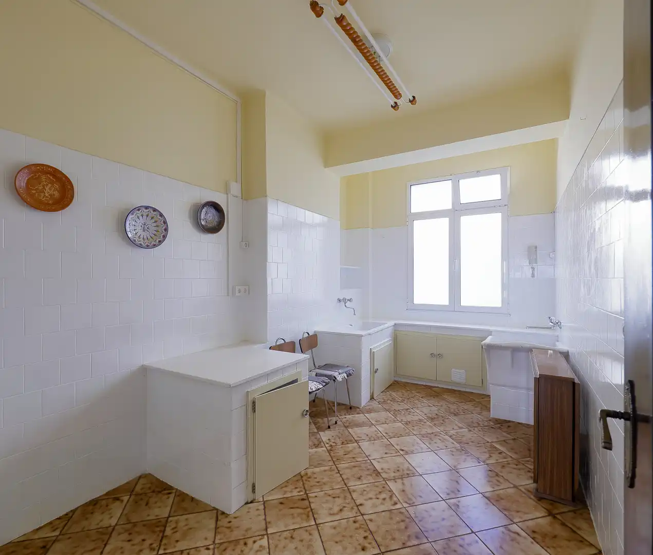 Cuina de Pis en venda en Gijón  amb Calefacció, Parquet i Terrassa
