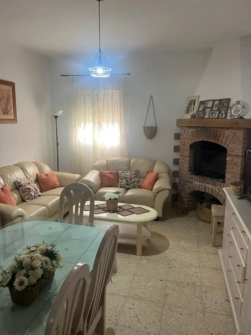 Sala d'estar de Finca rústica en venda en Vejer de la Frontera amb Jardí privat i Piscina
