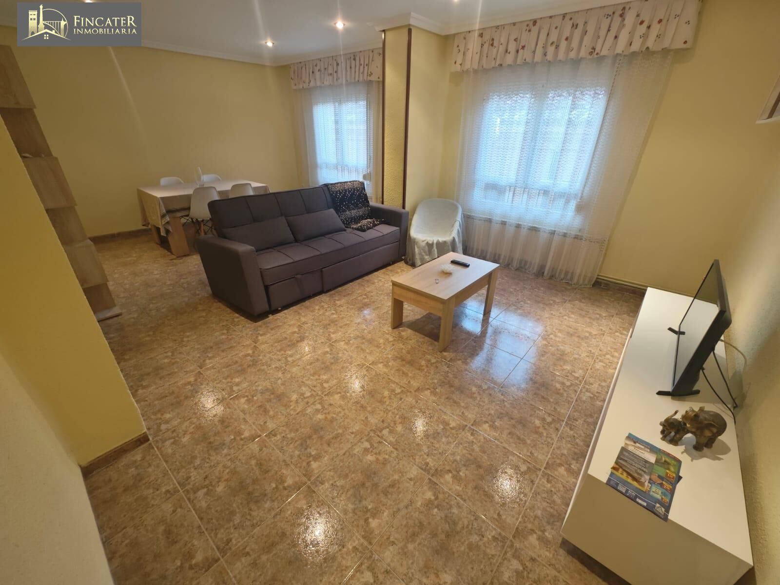 Living room of Flat for sale in  Teruel Capital  with Heating and Storage room