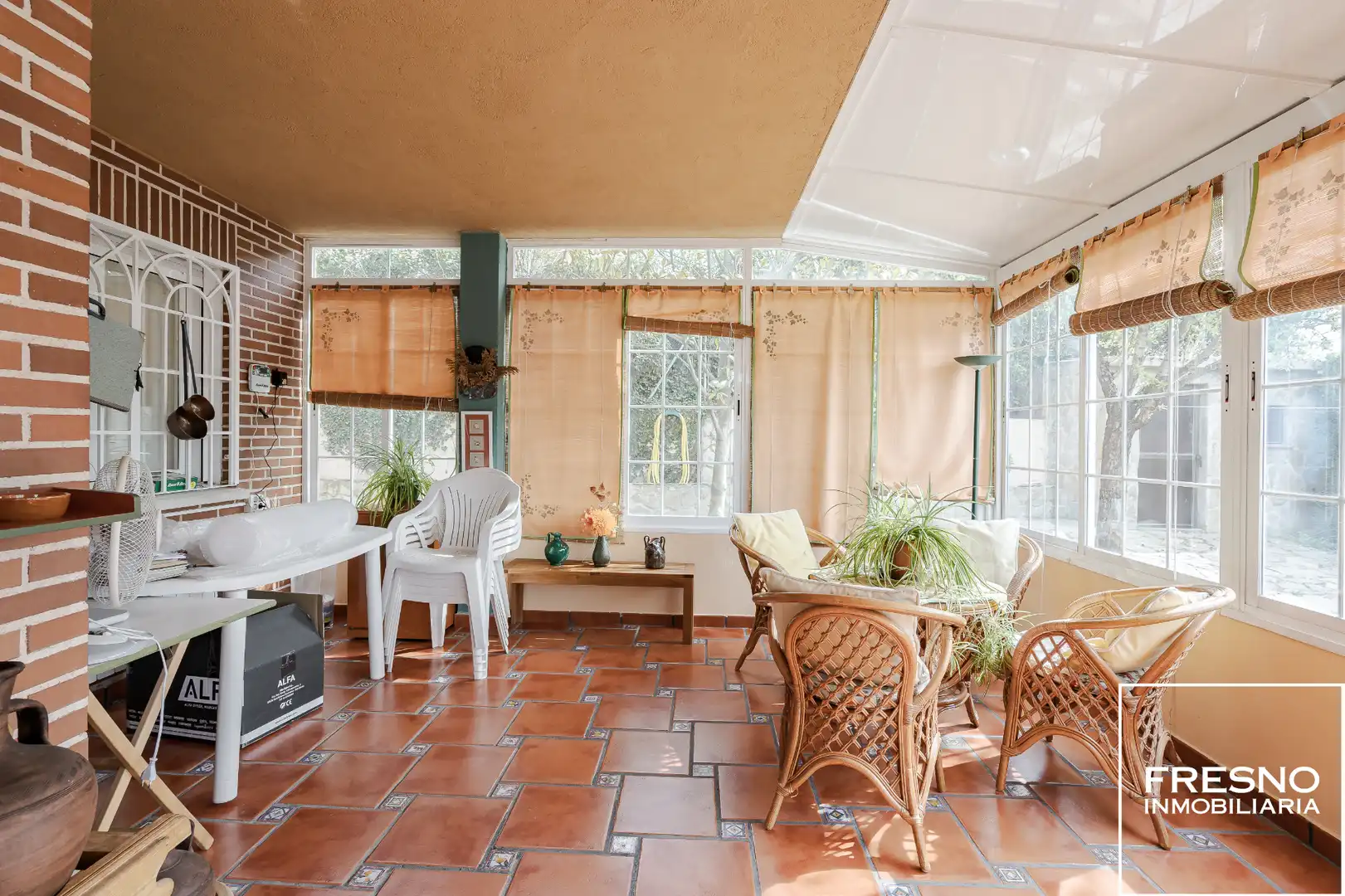 Terrace of Detached homes for sale in Cobeña  with Air Conditioner, Heating and Private garden