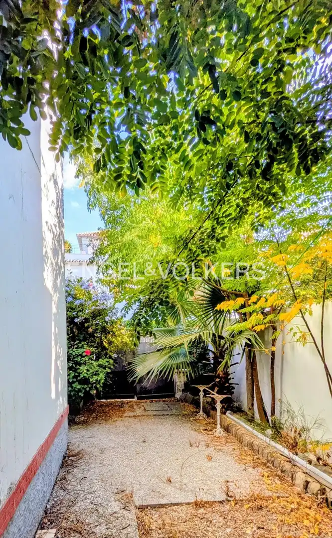 Exterior view of Houses for sale in Sevilla  with Heating, Private garden and Terrace
