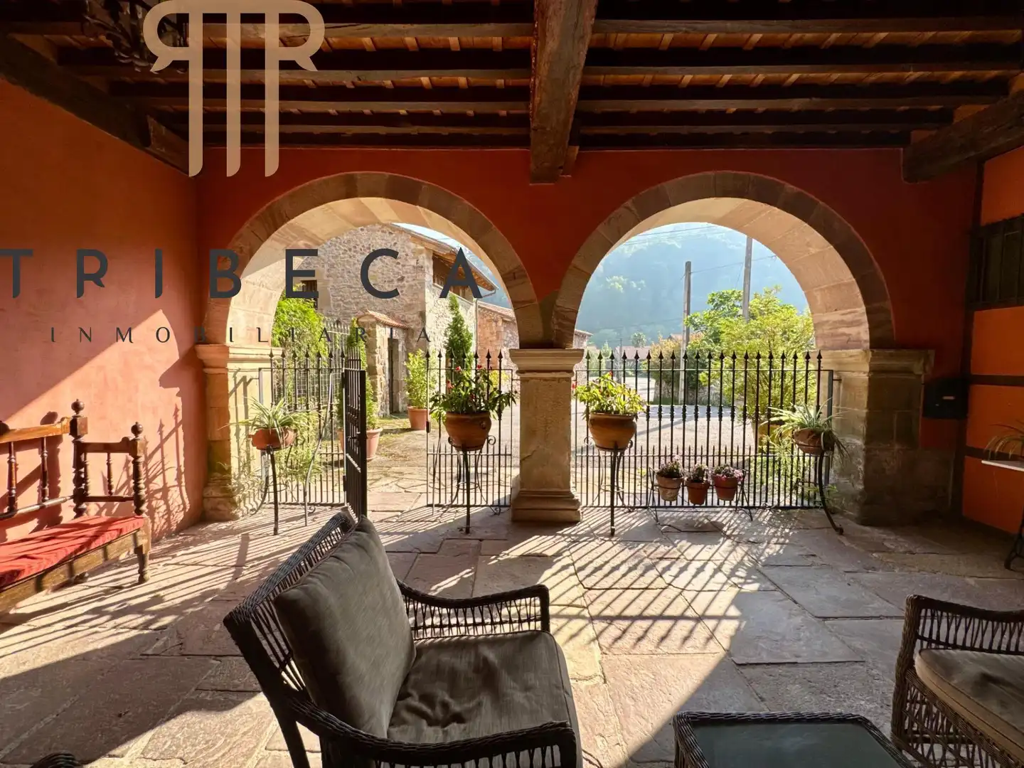 Terrasse von Country house zum Verkauf in Valdáliga