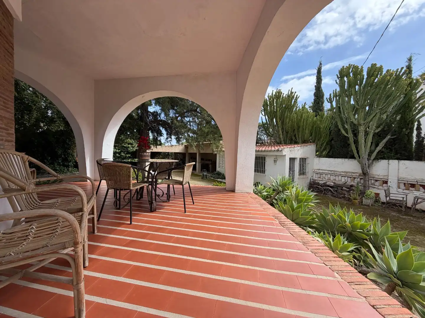 Terrassa de Casa o xalet en venda en Alicante / Alacant
